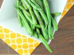 Roasted Garlic Green Beans Healthy Recipe