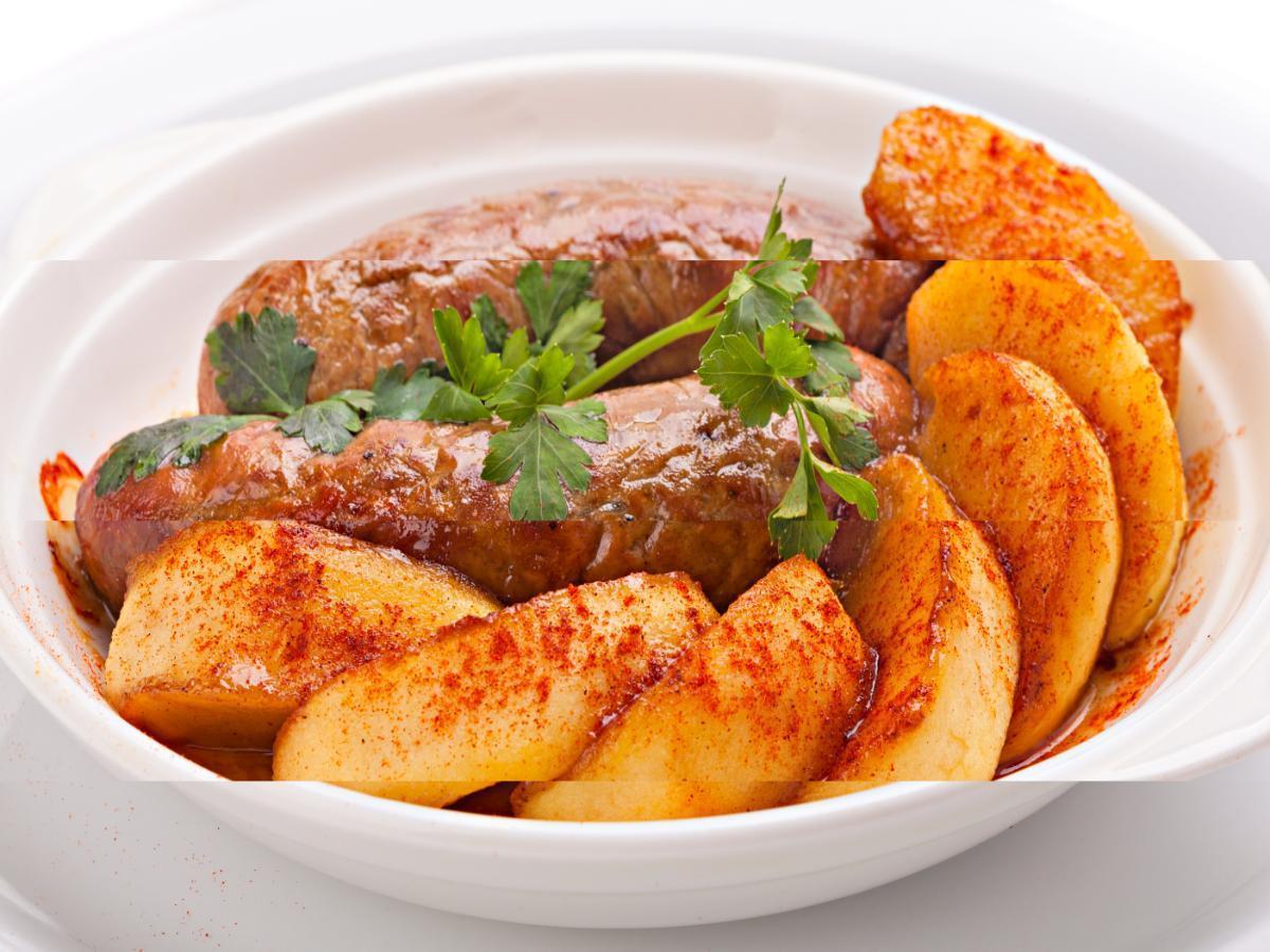 Roasted Potatoes and Sausage Healthy Recipe