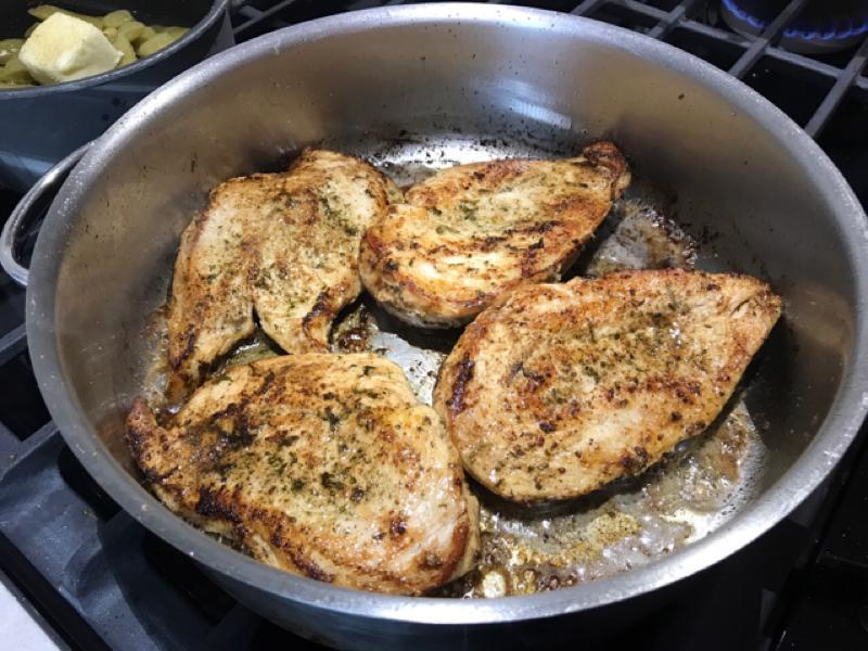 Sage and Parsley Chicken Breast Healthy Recipe