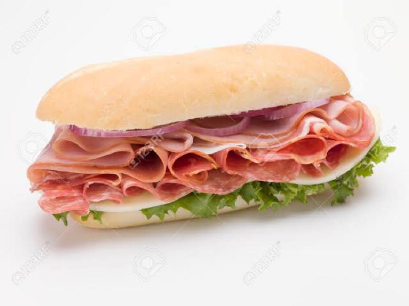 Salami and Ham Sandwich Healthy Recipe