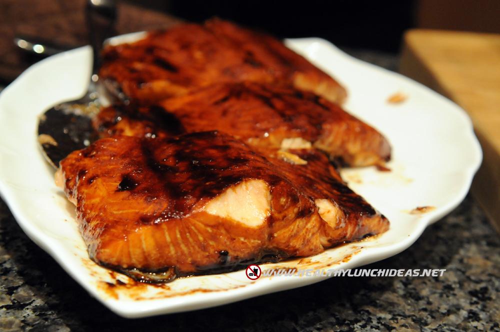 Salmon Maple Syrup Healthy Recipe