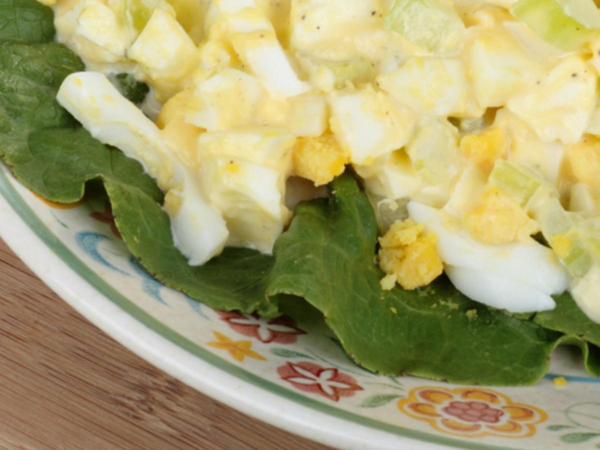 Sauerkraut Keto Egg Salad Healthy Recipe
