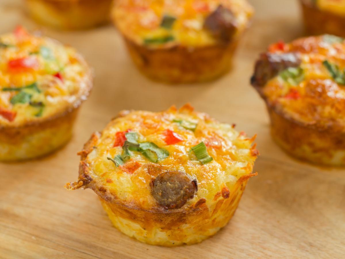 Sausage And Cheese Breakfast Cups Healthy Recipe