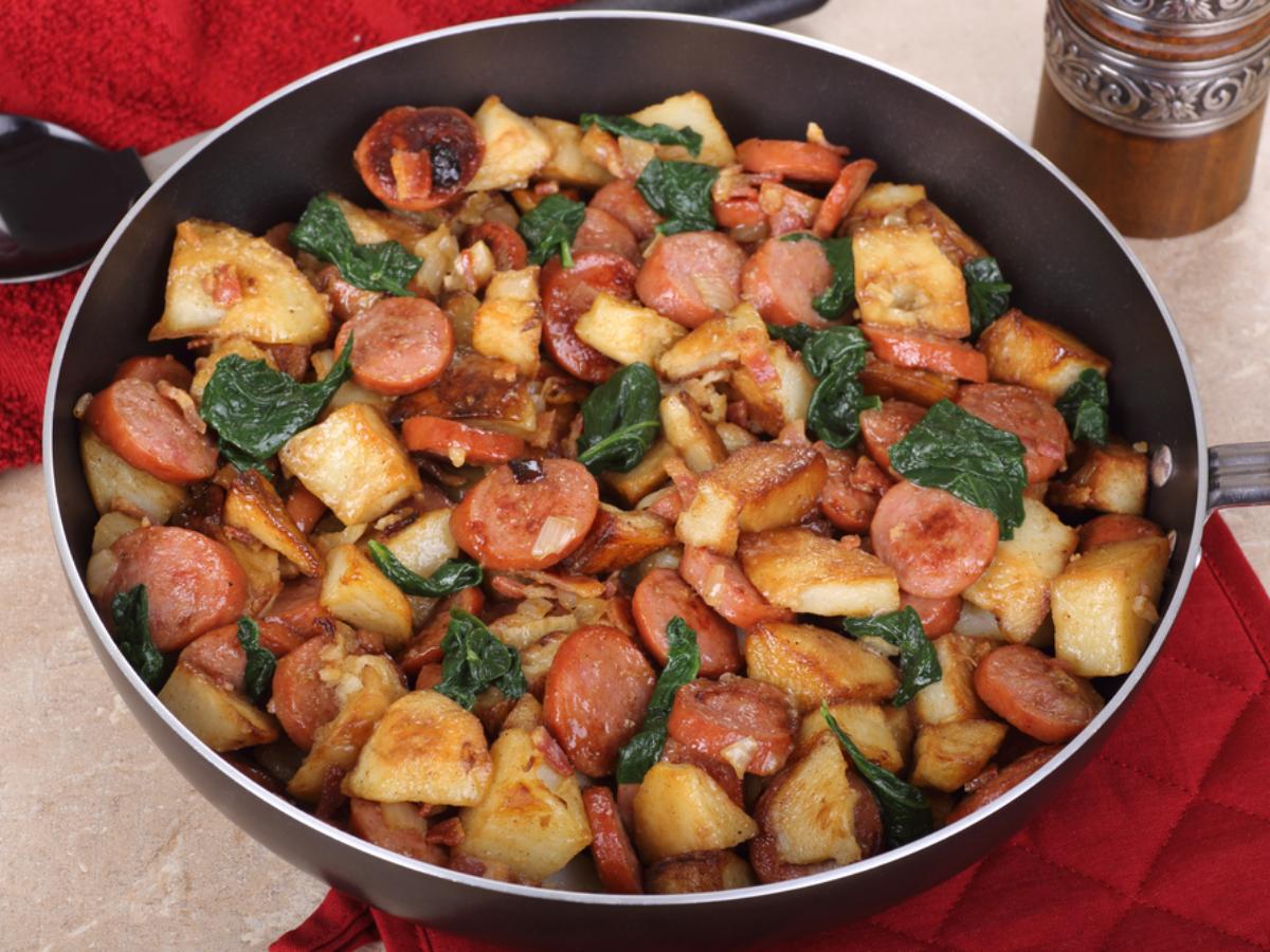 Sausage and Potato Skillet Healthy Recipe