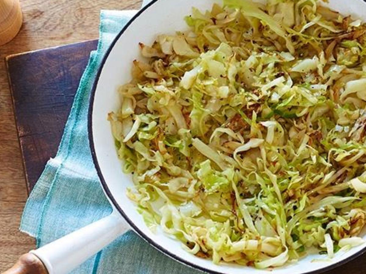 Sautéed Cabbage Healthy Recipe