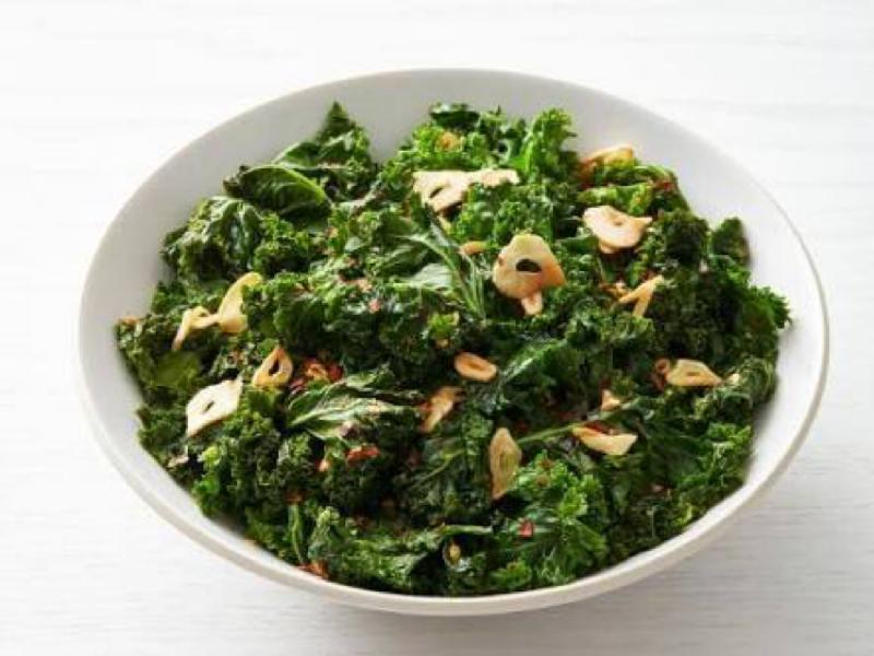 Sautéed Kale  Healthy Recipe