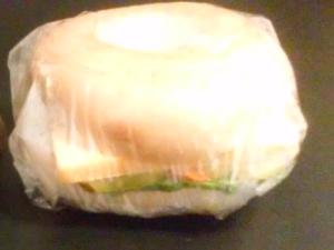 School Lunch Bagel Sandwich Healthy Recipe