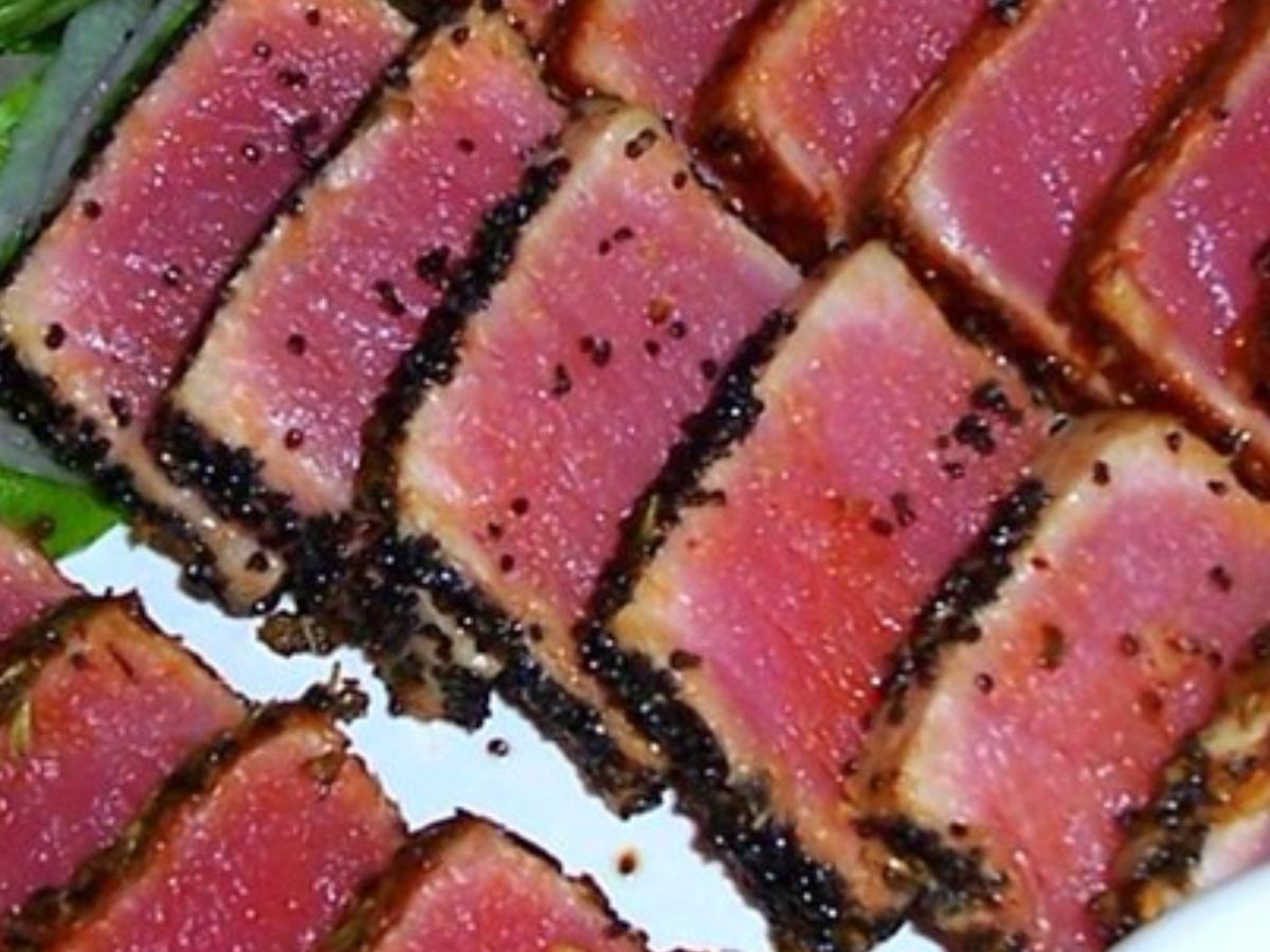 Seared Ahi Tuna Steaks Healthy Recipe