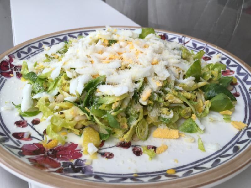 Shaved brussels sprouts salad Healthy Recipe