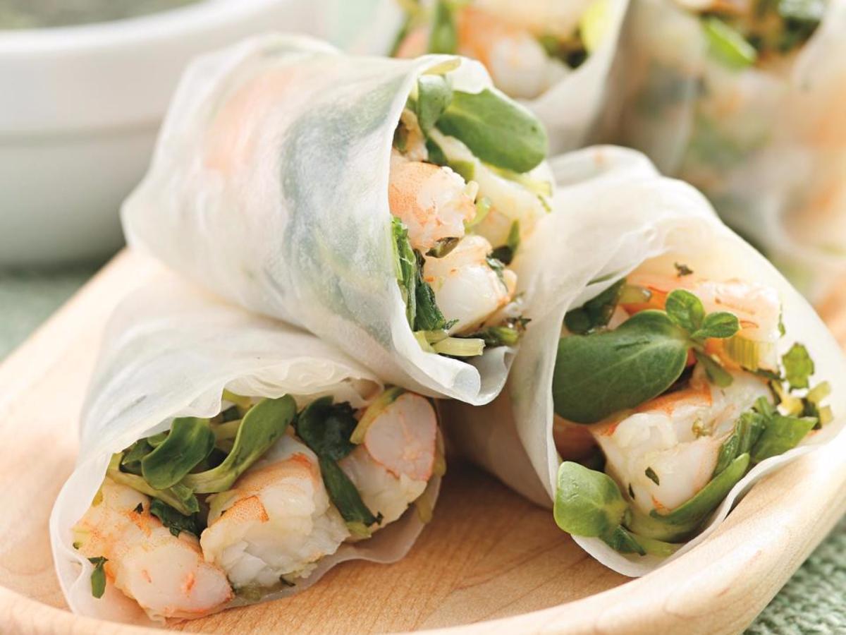 Shrimp Summer Rolls Healthy Recipe