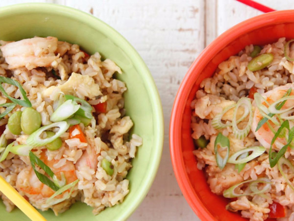 Shrimp Un-Fried Rice Healthy Recipe