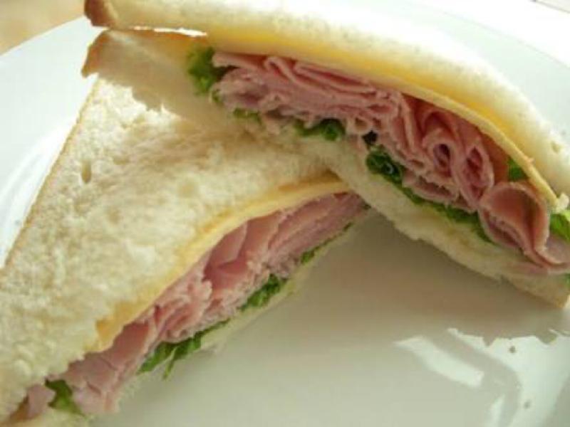Simple Ham Sandwich Healthy Recipe