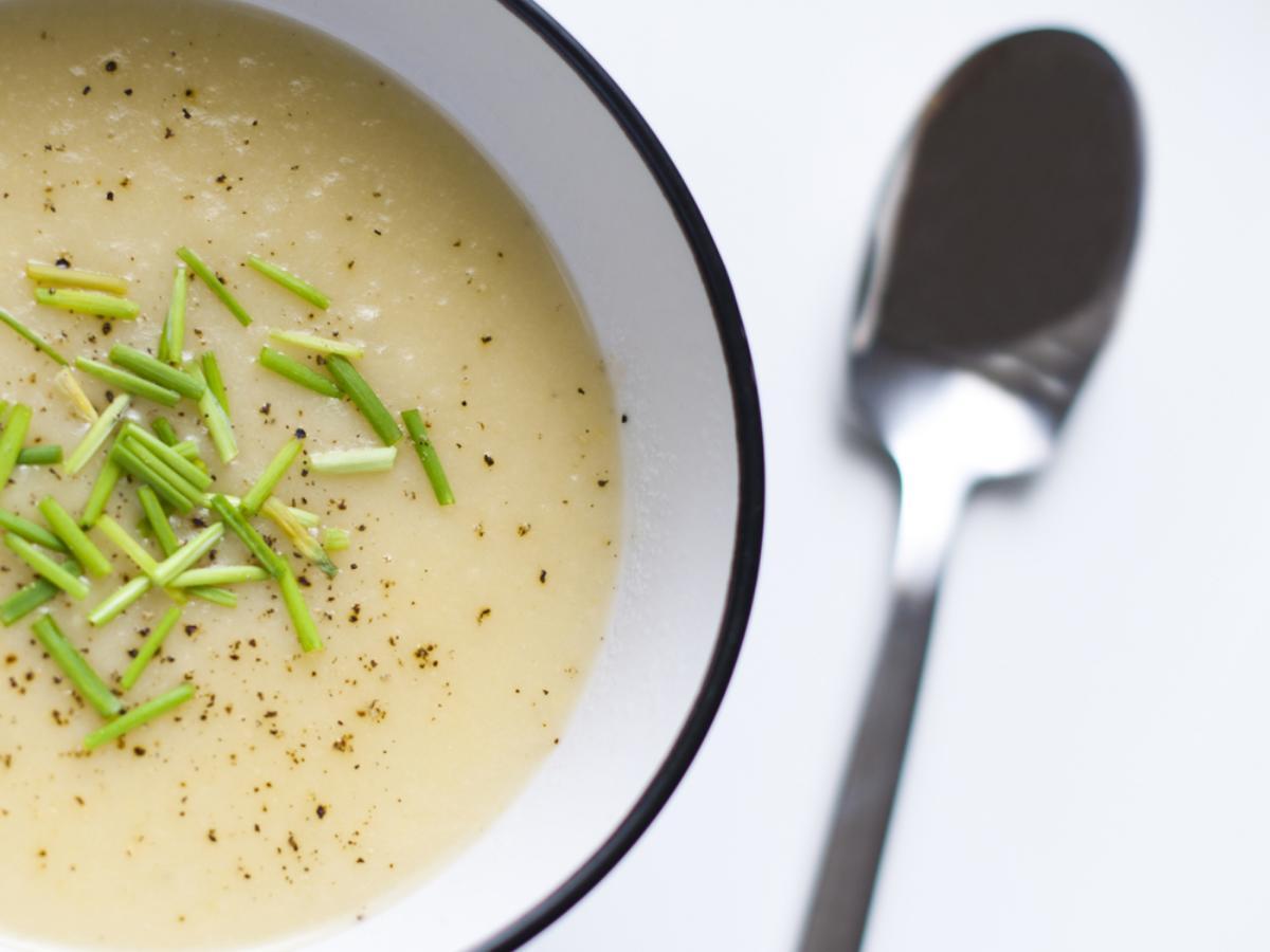 Simple Potato Soup Healthy Recipe