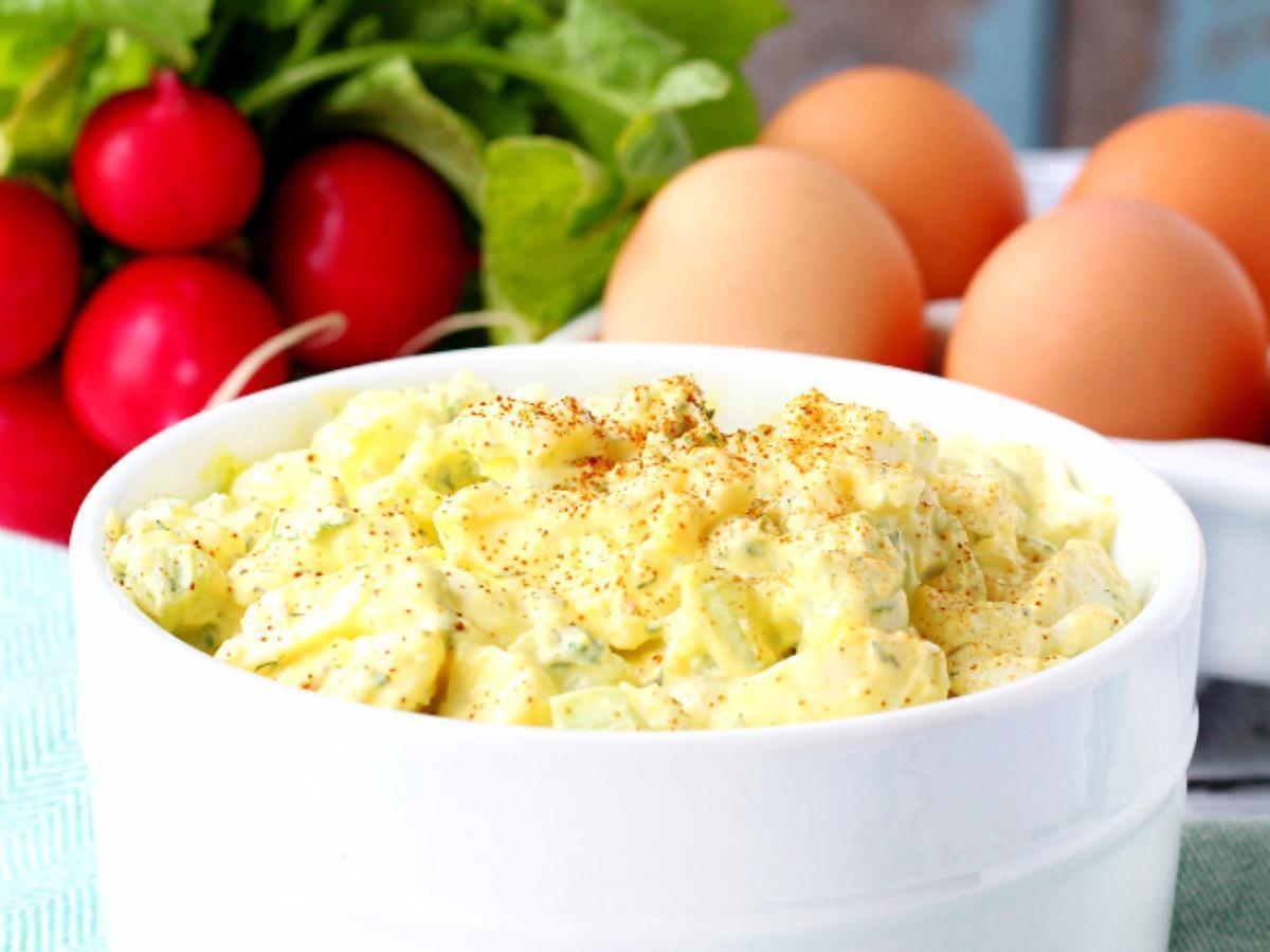 Skinny Egg Salad Healthy Recipe