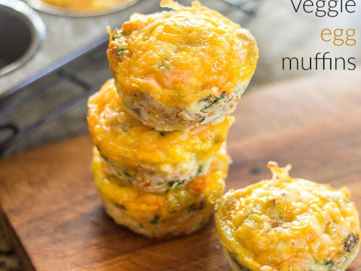 Skinny Veggie Egg Muffins Healthy Recipe