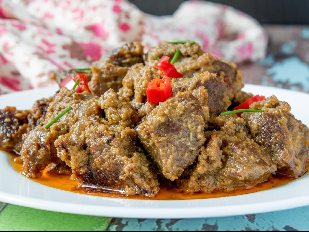 Slow Cooked Beef Rendang Healthy Recipe