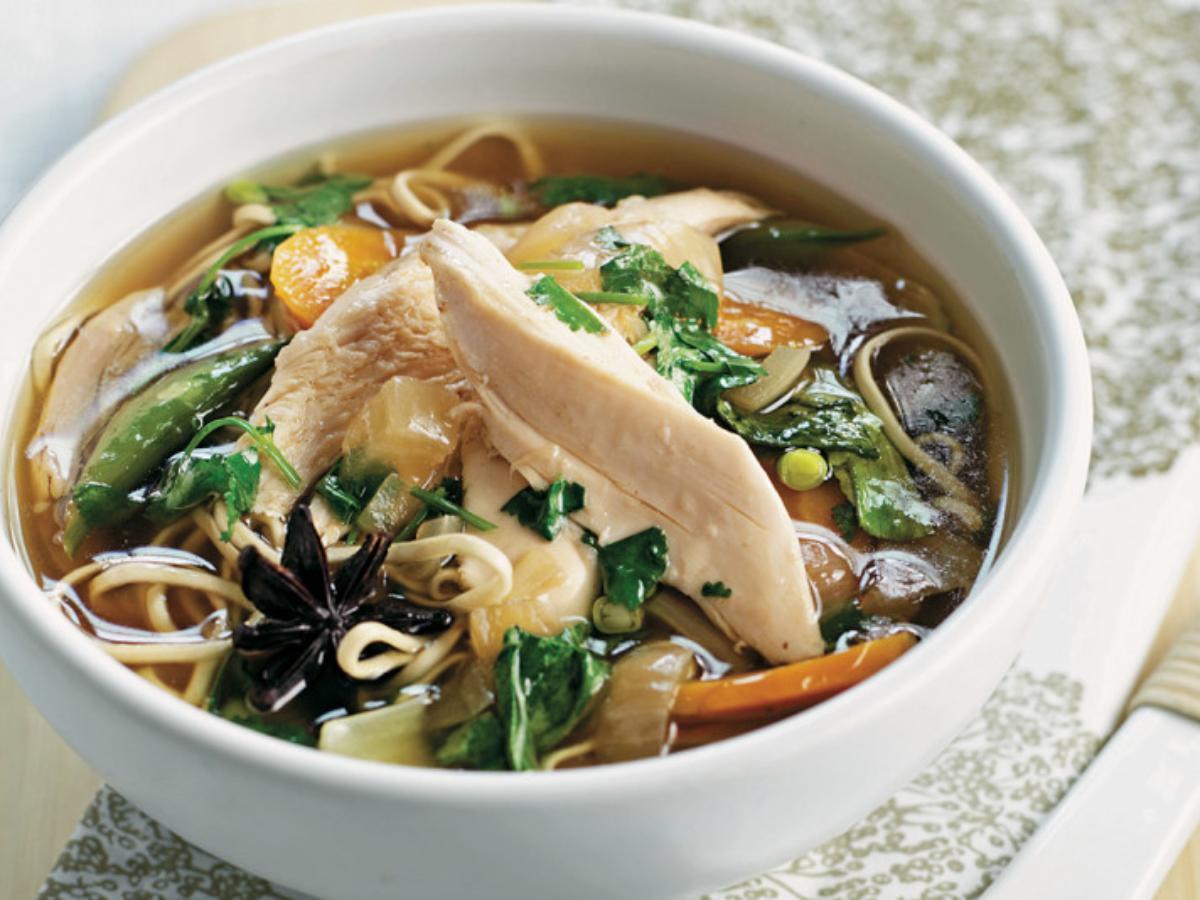 Slow-Cooker Spiced Chicken Soup Healthy Recipe