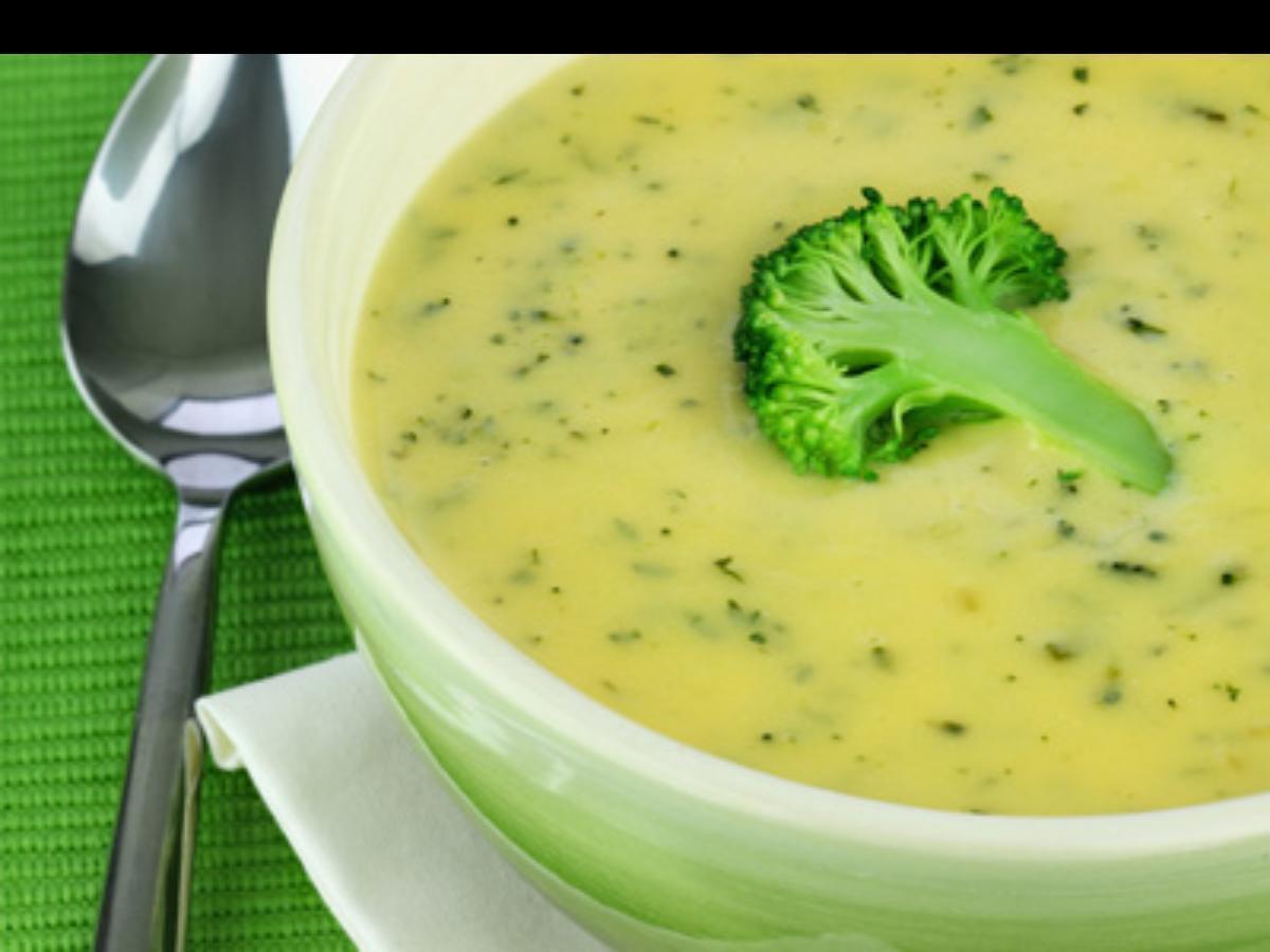 Smoked Salmon and Broccoli soup Healthy Recipe