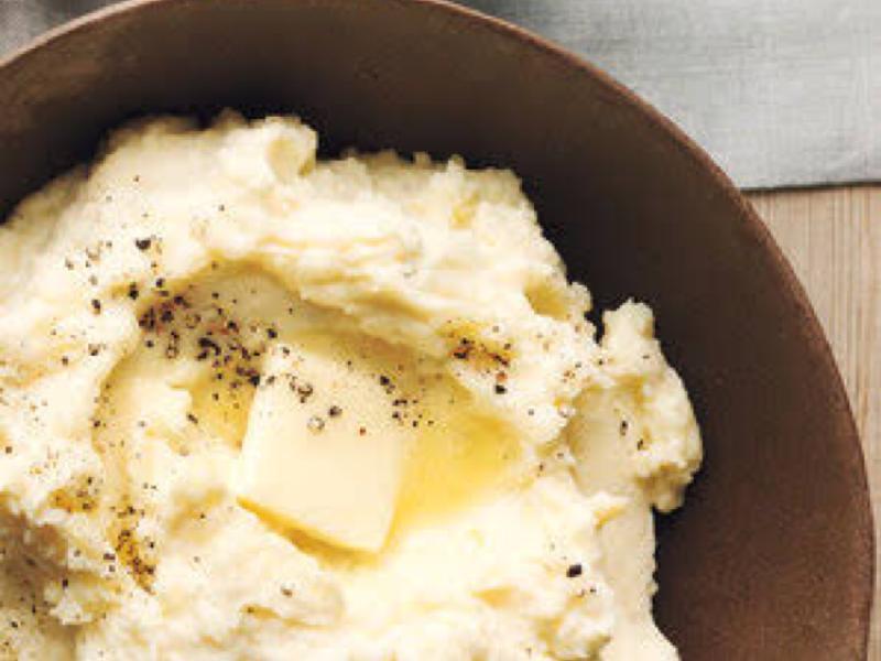Sour Cream and Pepper Mashed Potatoes Healthy Recipe