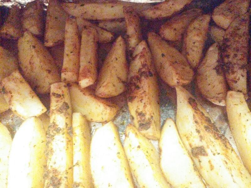 Spiced Roasted Potato Wedges  Healthy Recipe