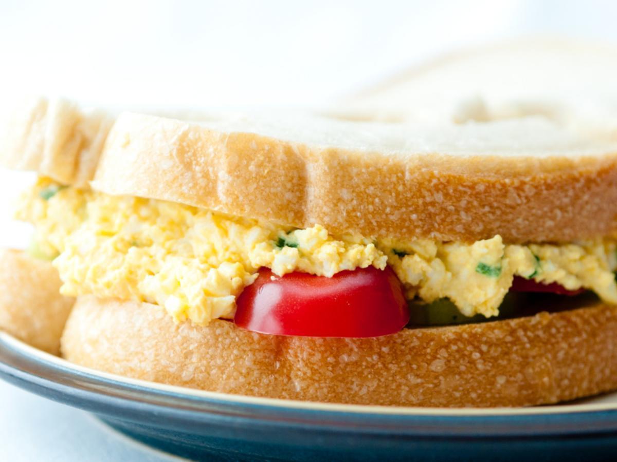 Spicy Egg Salad Sandwich Healthy Recipe