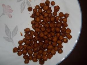 Spicy roasted chickpeas Healthy Recipe