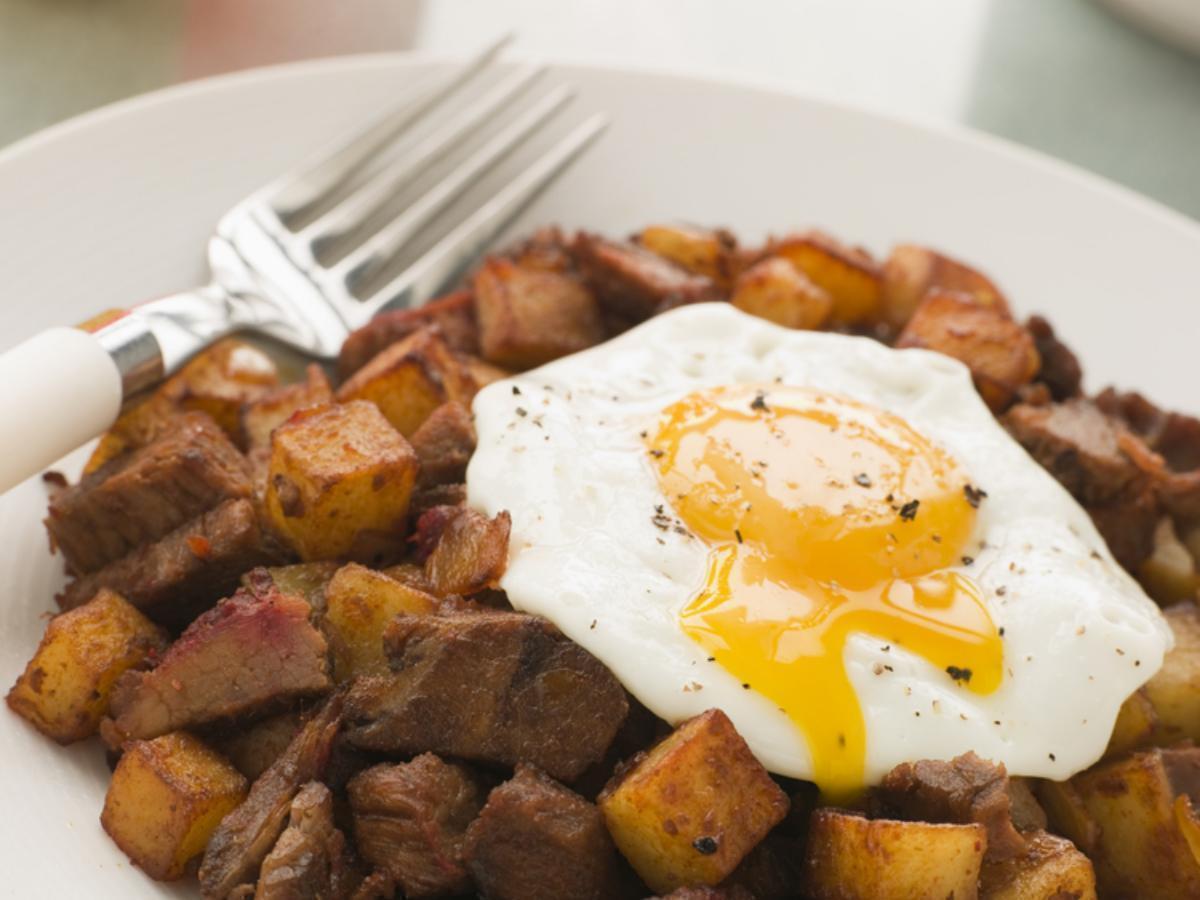 Steak and Eggs Hash Healthy Recipe