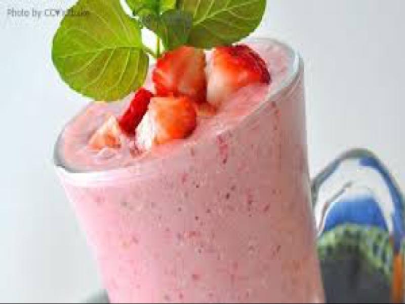 Strawberry Smoothie Healthy Recipe