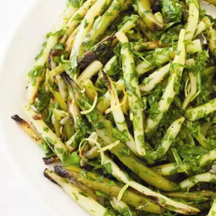String Bean & Arugula Salad Healthy Recipe