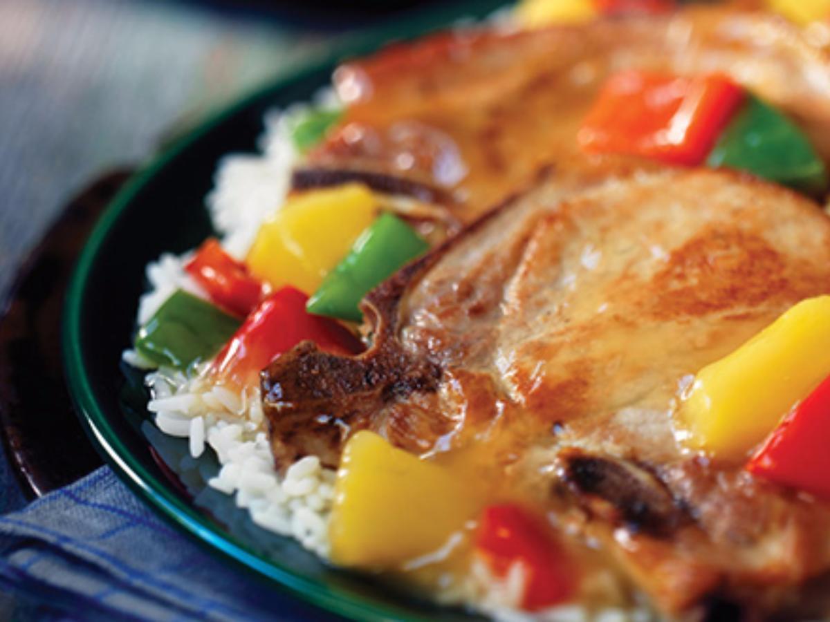 Sweet and Sour Pork Chops Healthy Recipe