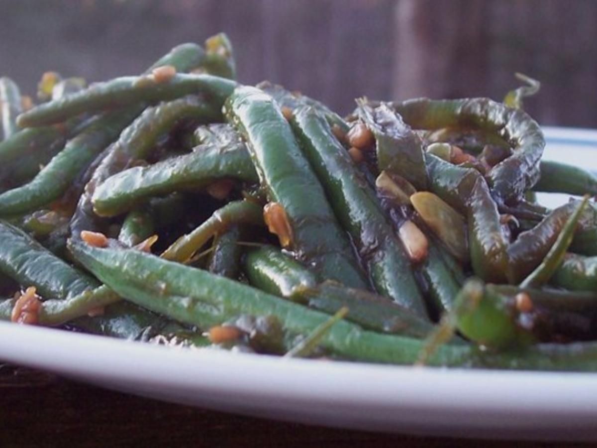 Sweet and Spicy Green Beans Healthy Recipe