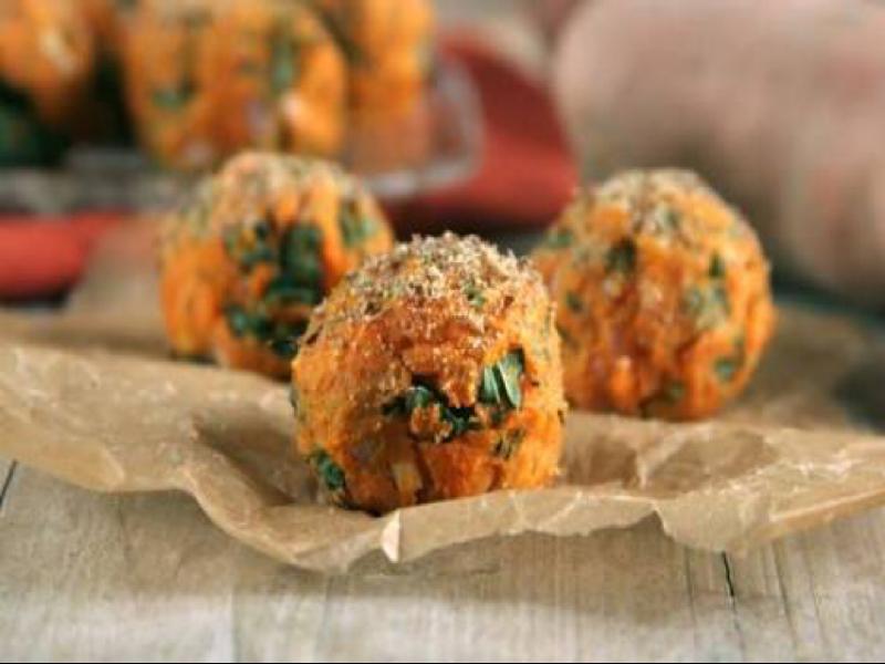 Sweet Potato and Kale Balls Healthy Recipe