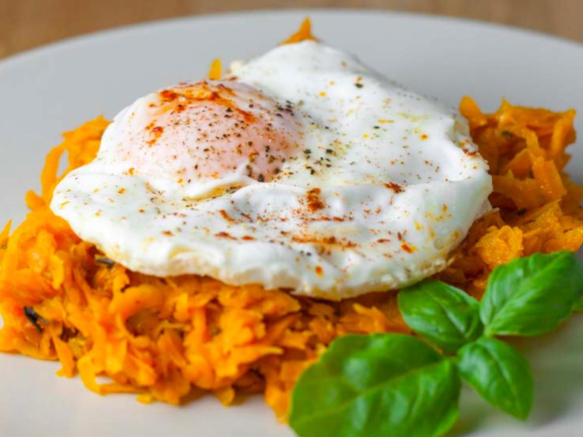 Sweet Potato Hash and Eggs Healthy Recipe