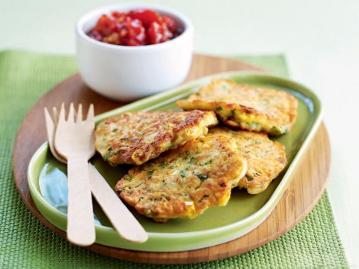 Sweetcorn Fritters Healthy Recipe