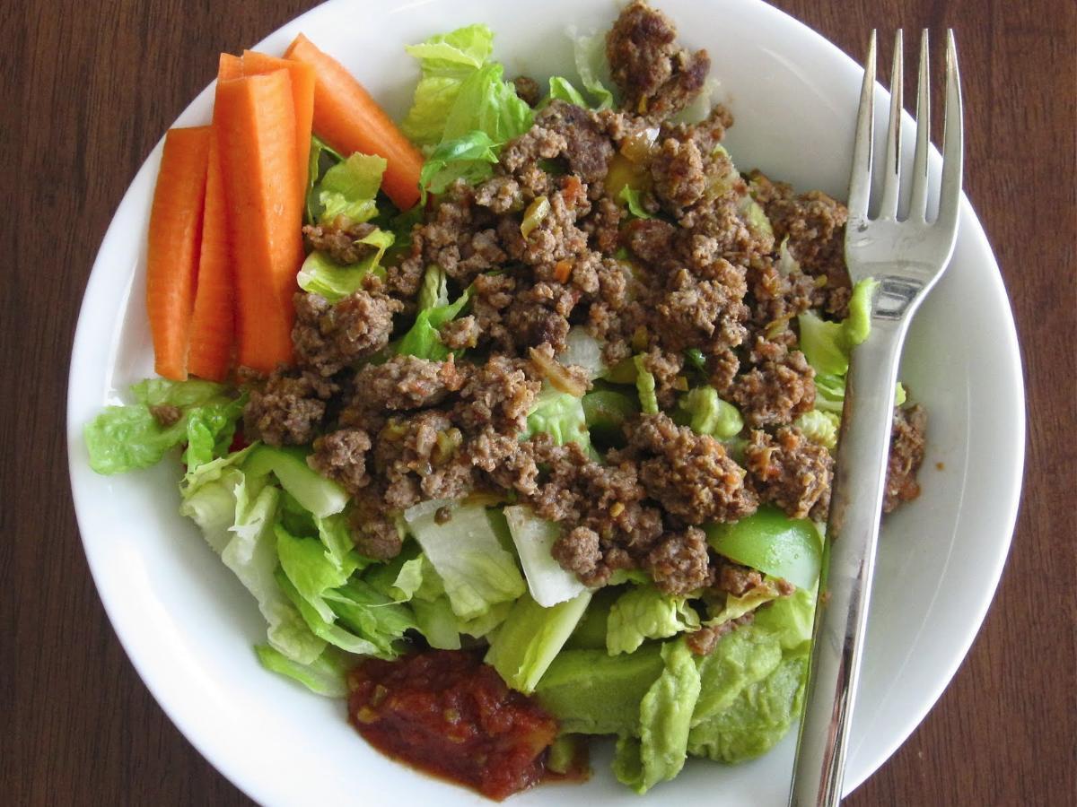 Tangy Taco Salad Healthy Recipe