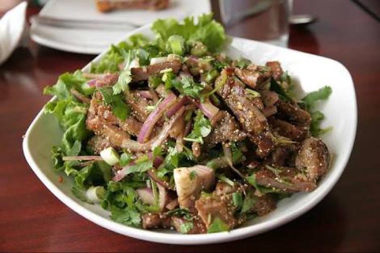Thai Pork Salad Healthy Recipe
