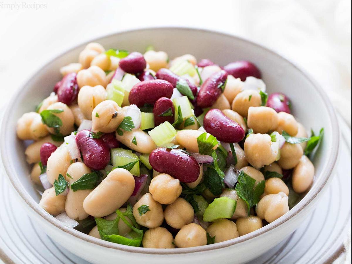 Three-Bean Salad Healthy Recipe