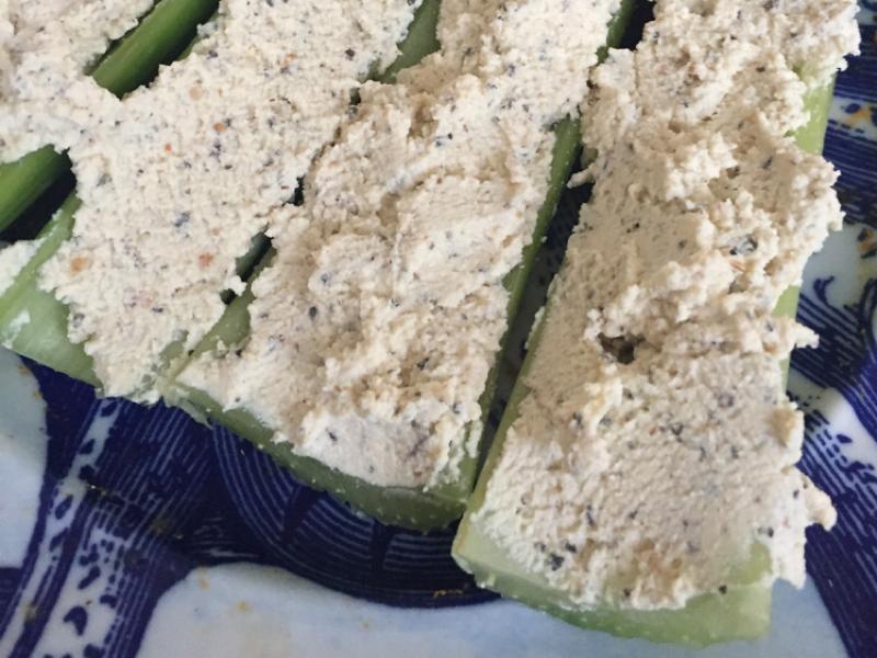 Tofu "Ricotta" and Celery Healthy Recipe