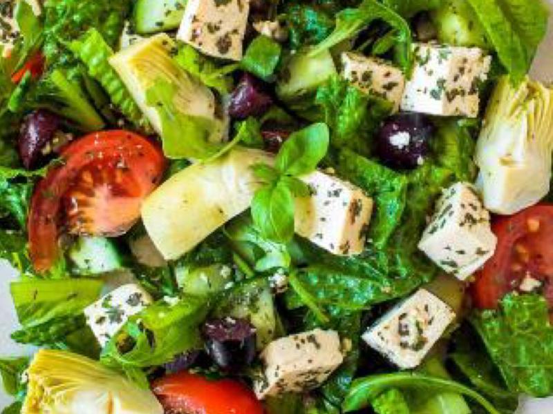 Tofu Salad Healthy Recipe