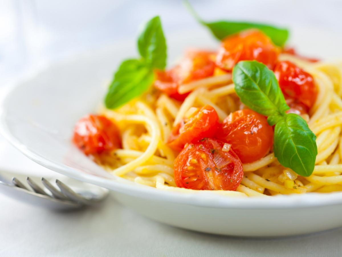 Tomato Basil Pasta Healthy Recipe