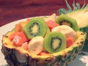Tropical Fruit Salad Healthy Recipe