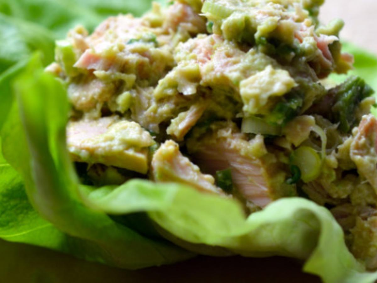 Tuna and Avocado Wrap Healthy Recipe