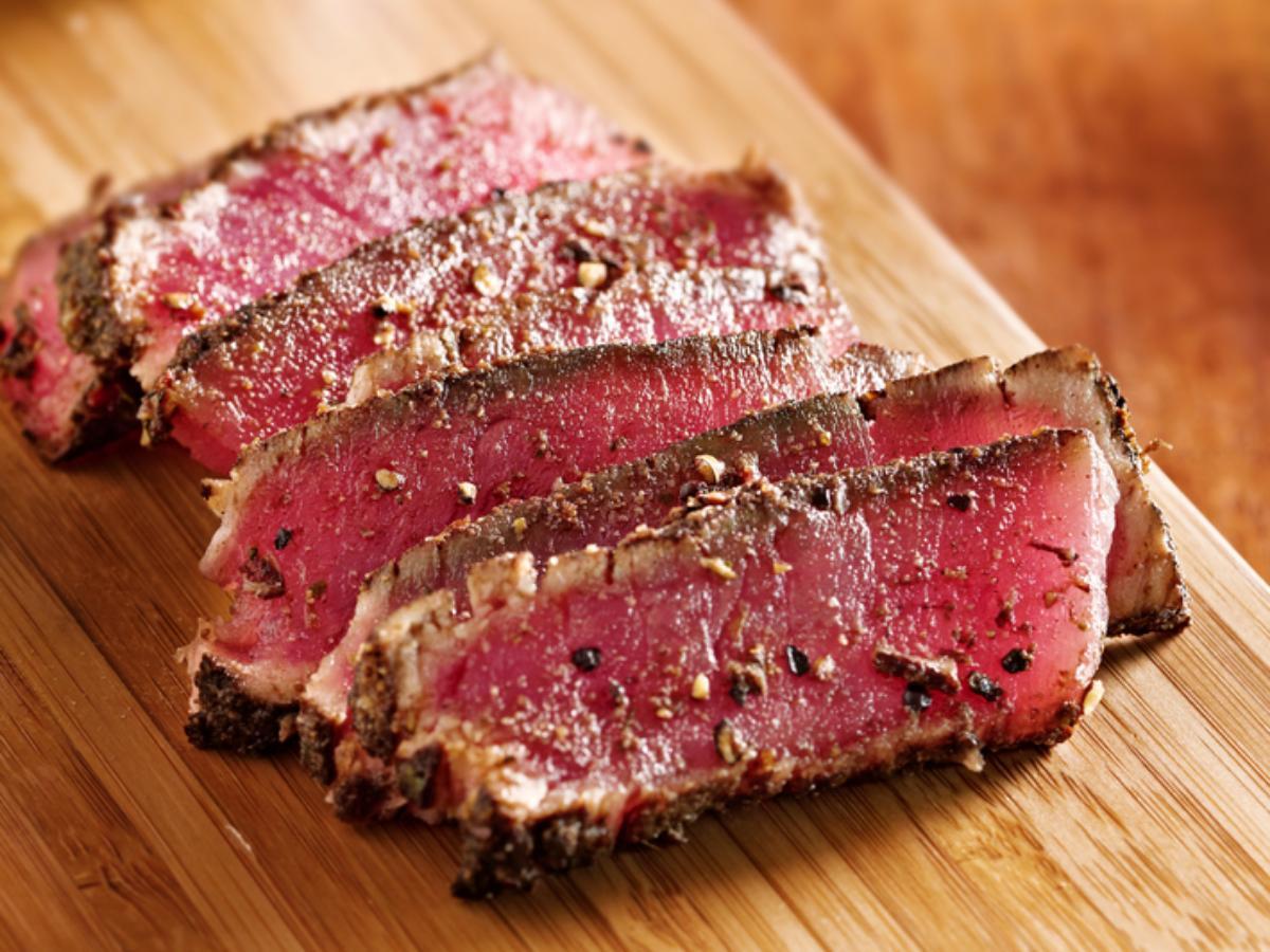 Tuna Steak au Poivre Healthy Recipe