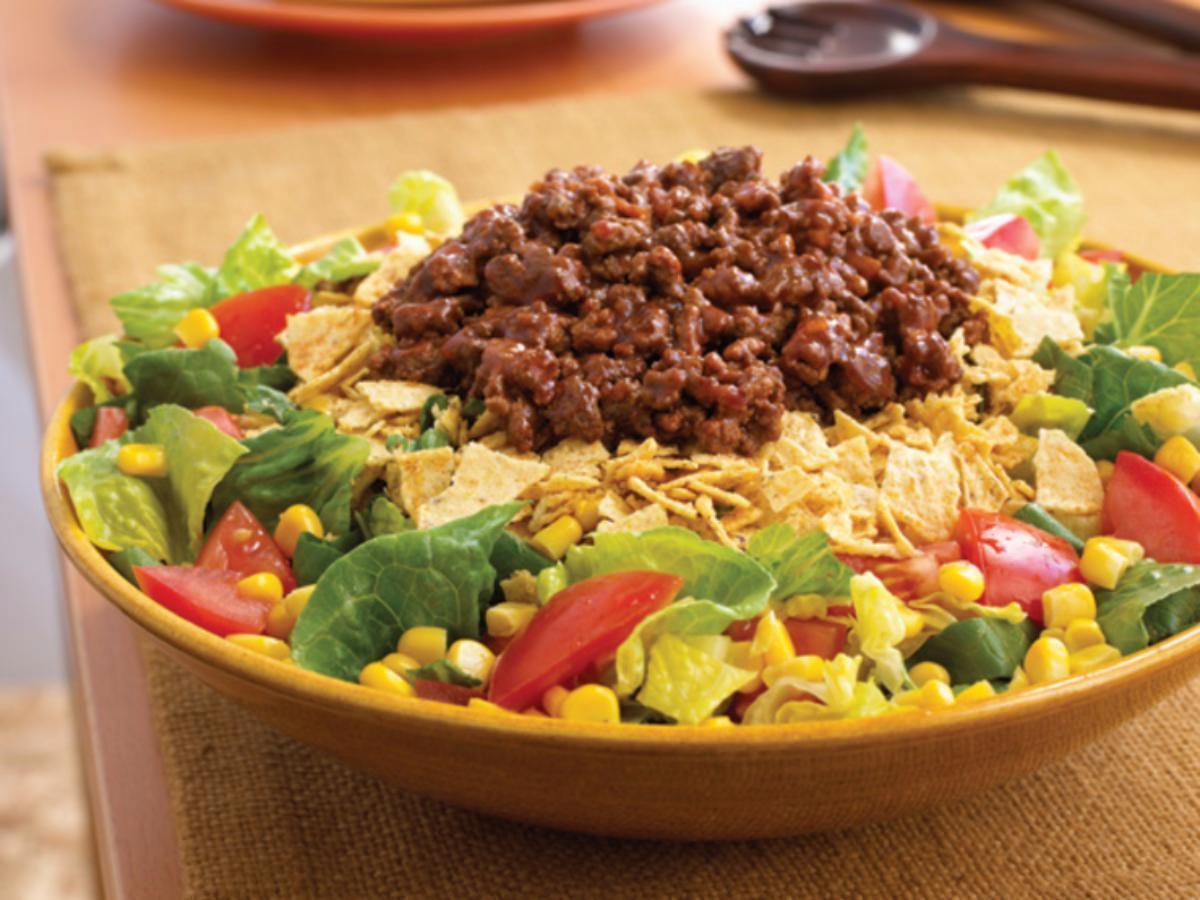 Turkey Taco Salad Healthy Recipe