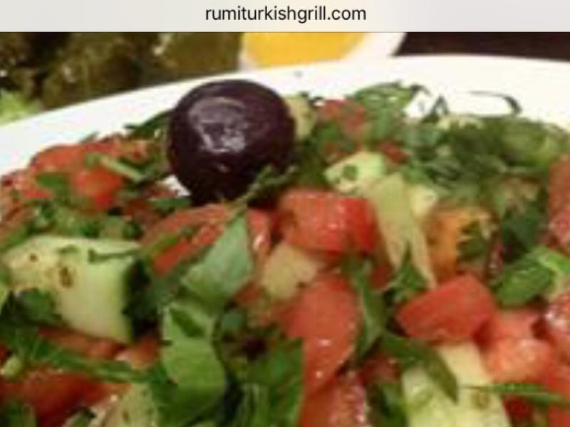 Turkish Style Salad Healthy Recipe