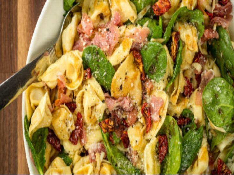 Tuscan Tortellini Salad Healthy Recipe