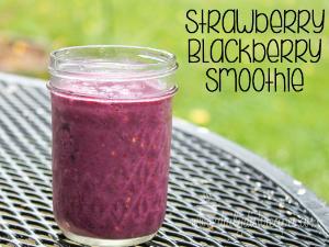 Vega One Blackberry, Strawberry, and Acai Smoothie Healthy Recipe