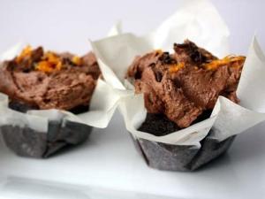 Vegan Chocolate Ginger Orange Cupcakes Healthy Recipe