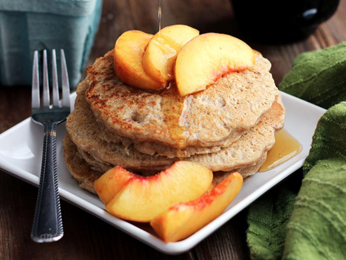 Vegan Oatmeal Pancakes Healthy Recipe