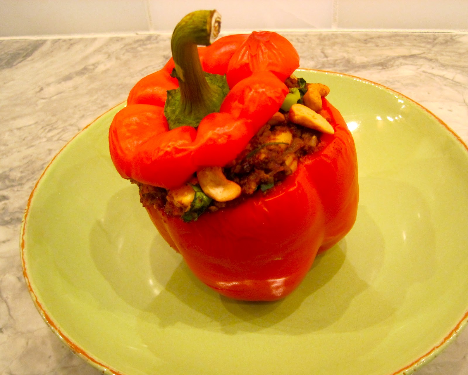 Delicious Vegetable Stuffed Peppers Healthy Recipe